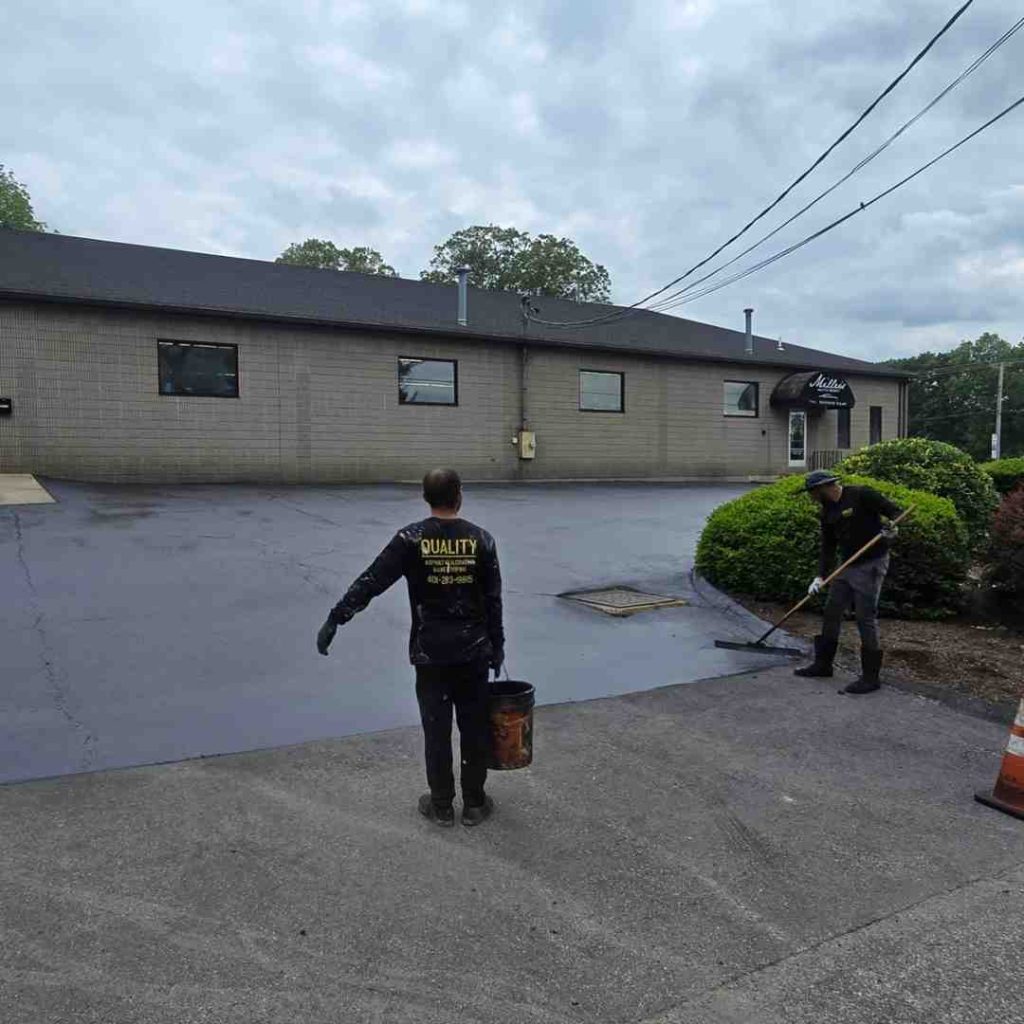 commercial parking lot maintenance