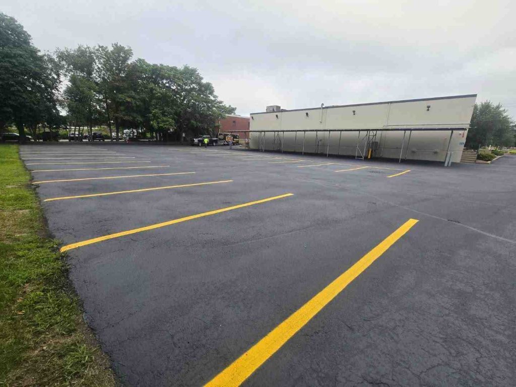 parking lot line striping