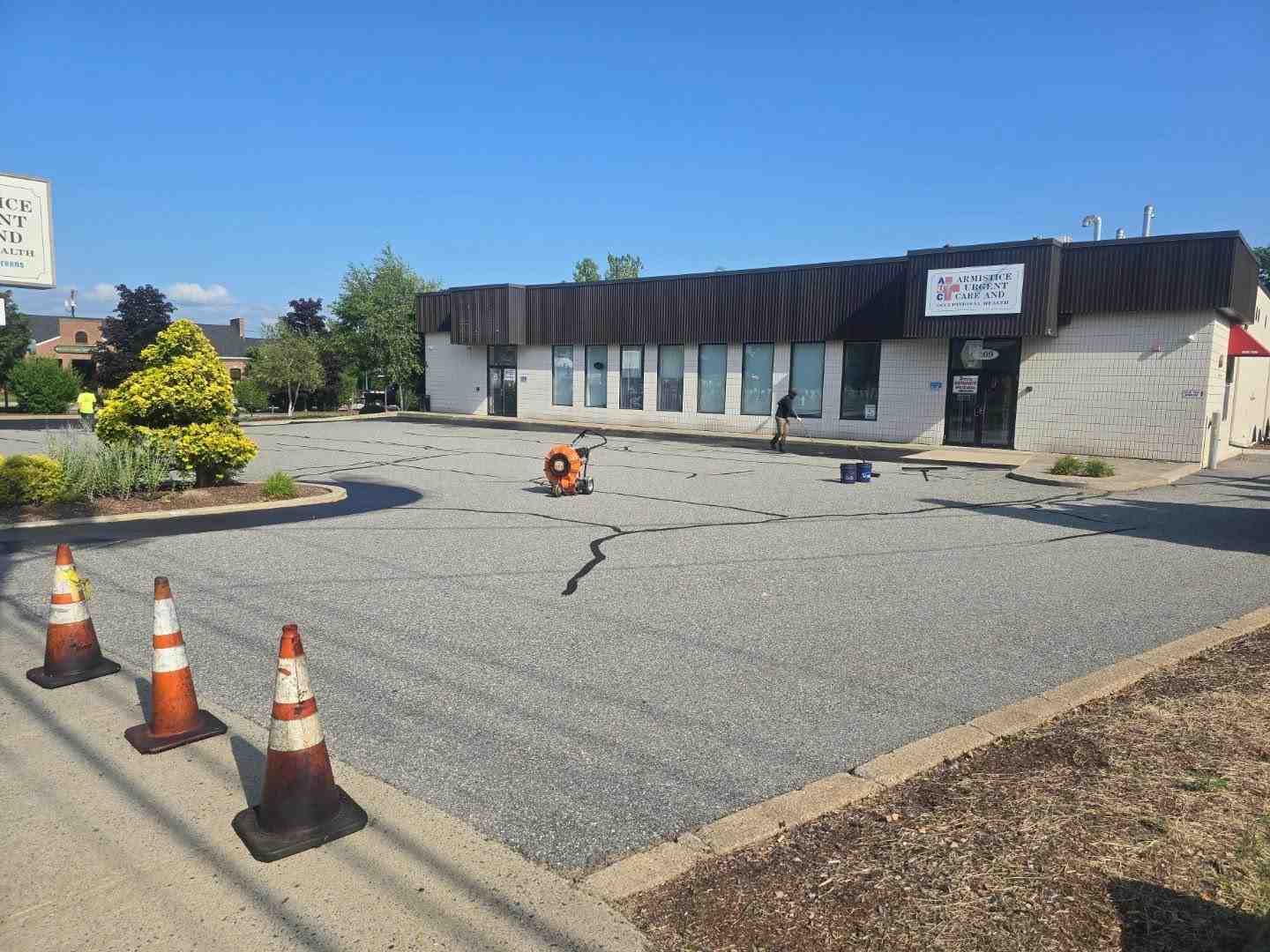 Commercial pavement maintenance